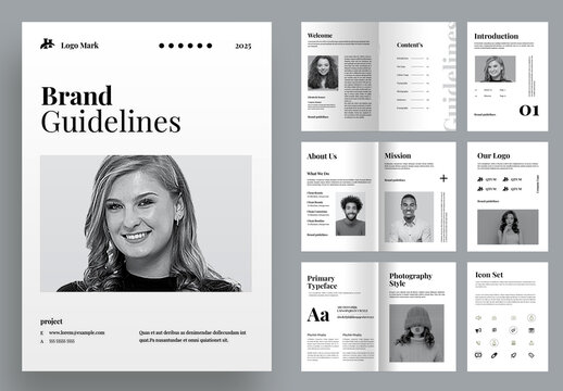 Brand Guidelines Brochure Layout