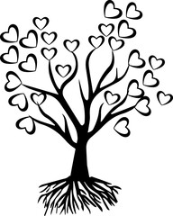 Valentine Love tree 