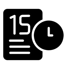 agenda icon