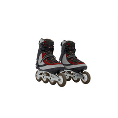 roller skates isolated