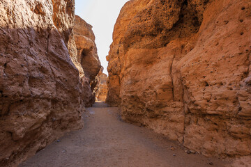 Fototapeta na wymiar Sesriem Canyon, important attraction Namib Desert. Namibia.