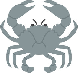 crab meat fresh food grocery butcher clipart