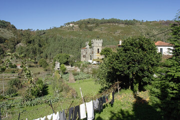 Fototapeta premium Portuguese traditional farm