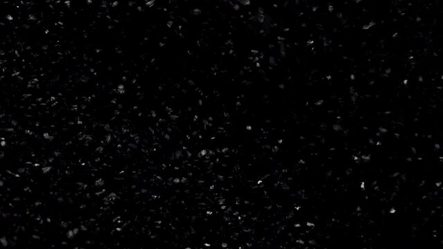 flakes falling