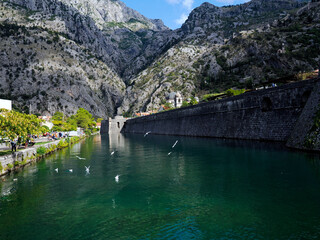 Kotor jest jednym z najlepiej zachowanych średniowiecznych miast w południowo-wschodniej Europie, pełen zabytkowych budowli. Stare Miasto otoczone jest średniowiecznymi murami miejskimi, które łączą s © JDziedzic