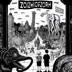 phobia, fear, symbolic, Zoophobia, black and white, psychology