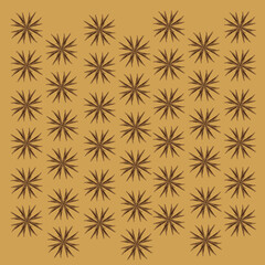 Yellow&Brown - Painted Flower