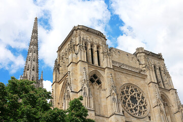 Cathédrale Saint-André - Bordeaux - France - obrazy, fototapety, plakaty