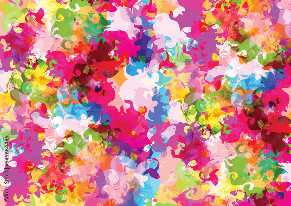 Poster abstract vector splash paint color isolate background design. illustration vector design.