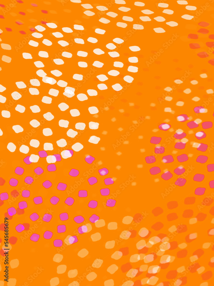 Poster abstract background with dots
