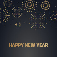 firework background, Chinese new year, happy new year