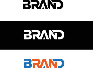 TYPOGRAPHY MODERN BRANDING LOGO DIGITAL TECHNOLOGY