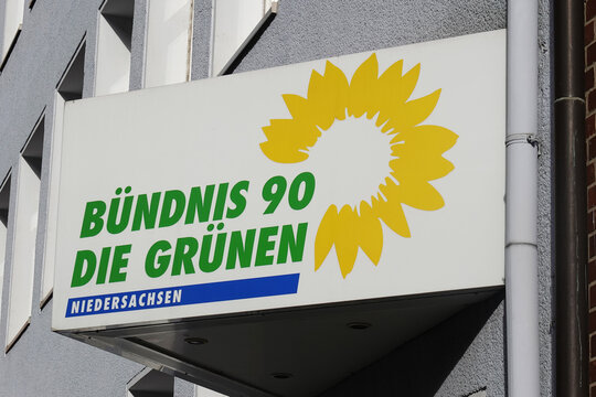 Gebäude der deutschen Partei Bündnis 90 Die Grünen Niedersachsen in Hannover