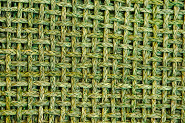 Handmade Jute knitted fabric, Natural Jute rug, background, wallpaper, texture.