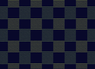 シンプルな市松柄のシームレスパターン