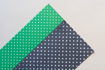 scrapbook paper with dot pattern