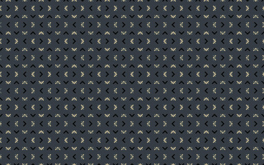 Seamless geometric pattern with cracked square border in black, gray light brown on haze blue background. Vector illustration.For casual cloth textile polo shirts sweater wrapping wallpaper
