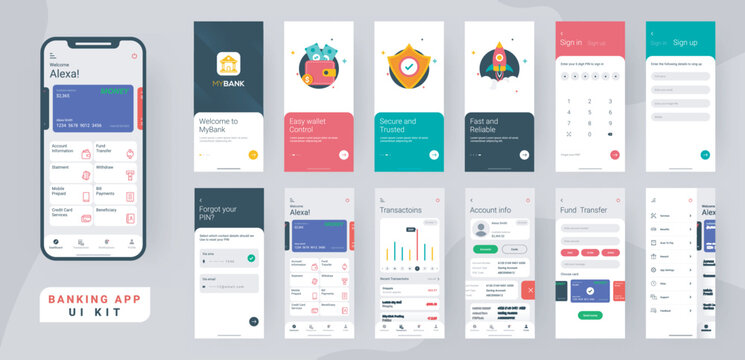 Creative Banking App Ui Kit