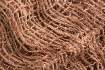 Beige linen texture background. natural cotton burlap