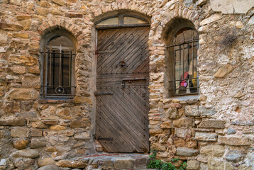 Door in Bussana Vecchia