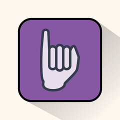 Obraz premium hand sign