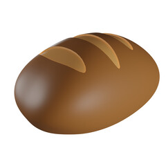 thanksgiving 3d illustration bread
