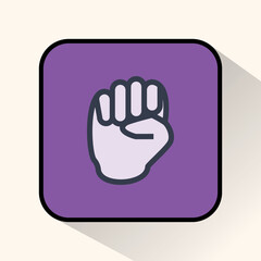 Obraz premium hand sign