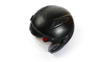 Motorcycle Helmet on a white background.	
