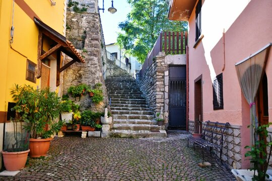 The italian village of Frosolone.