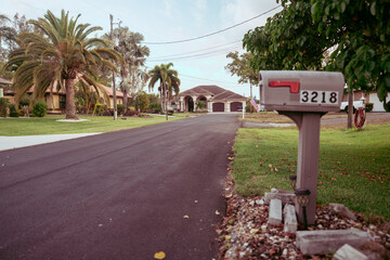 Briefkasten in Cape Coral, Florida, USA