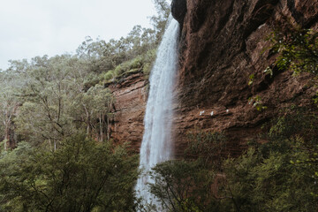 Paradise Falls, waterfall located in Cheshunt, Victoria. 