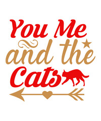 You Me And The Cats SVG