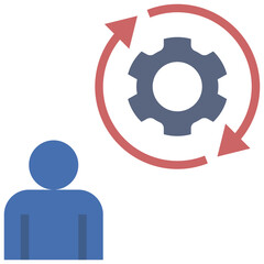 adaptation flat style icon