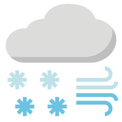 blizzard flat style icon