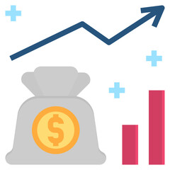 capital flat style icon