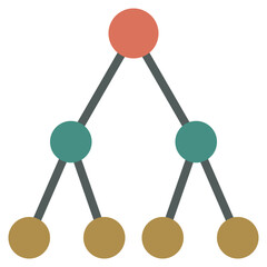 classification flat style icon