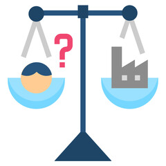 equilibrium flat style icon