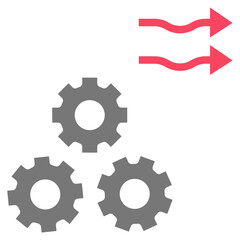 flow flat style icon