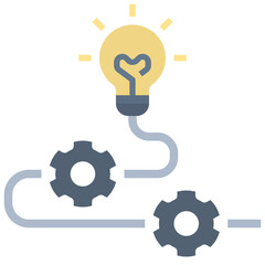 idea flat style icon