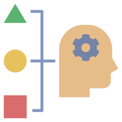 information flat style icon