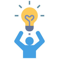 initiative flat style icon