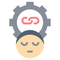 obsession flat style icon