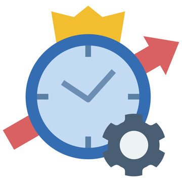 primetime flat style icon