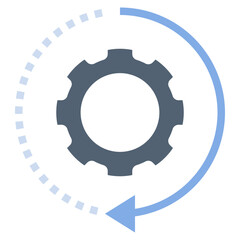 progress flat style icon