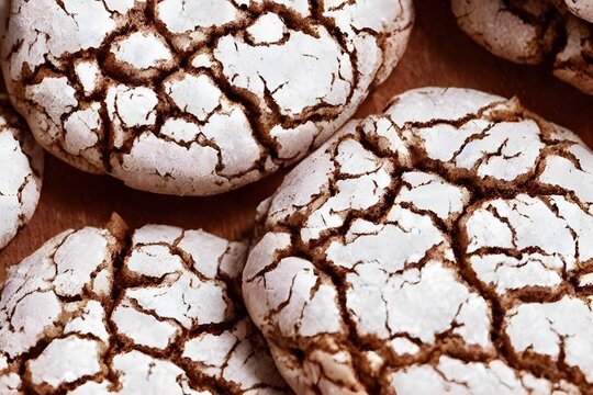 picture of crinkle cookies, a quick snack