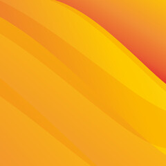 Abstract background with wave stripes. Vector illustrations for covers and flyer. Color yellow, gold, orange.