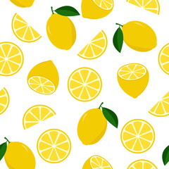 Lemon pattern modern vector design