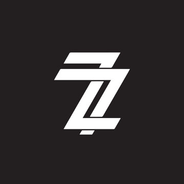 Creative Letter Z7 Logo Design Icon , Z7 Vector Logo Template