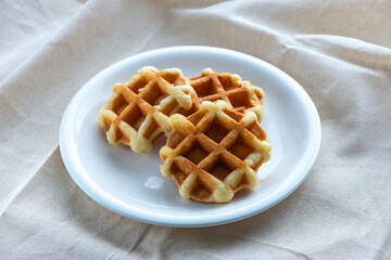 美味しそうなワッフル