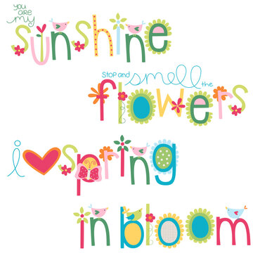Spring Words